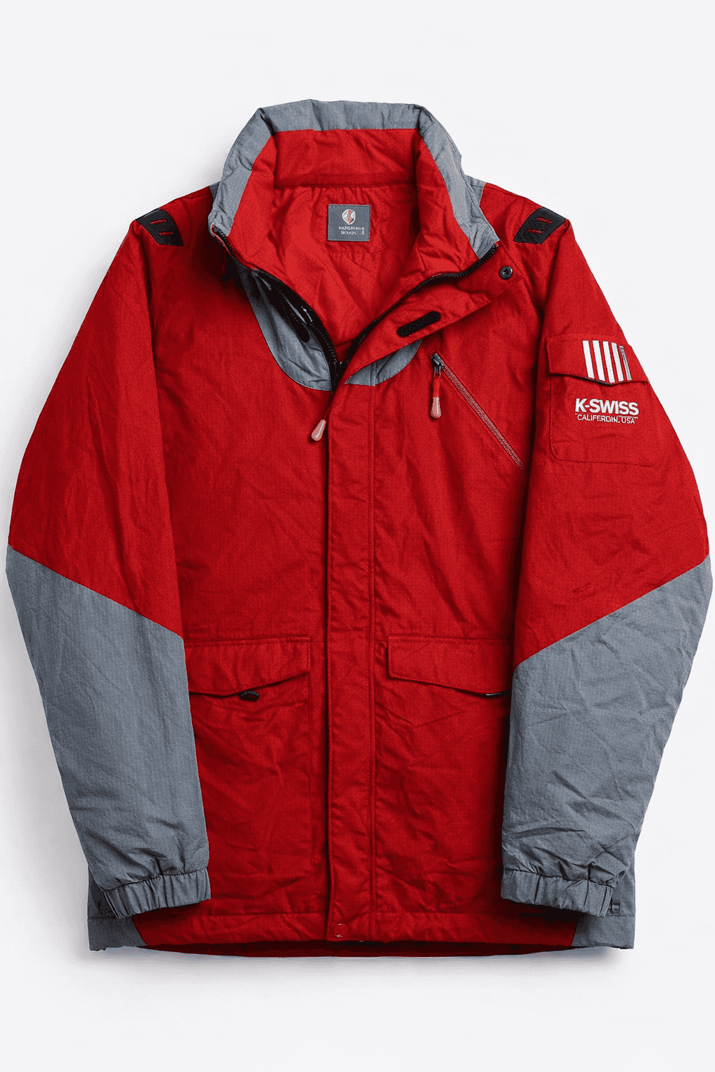 Vintage-Style Performance K-SWISS Ski or Snowboarding Jacket thumbnail 1