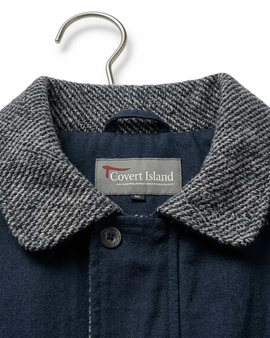 vintage Alfredo Versace navy casual work jacket thumbnail 3