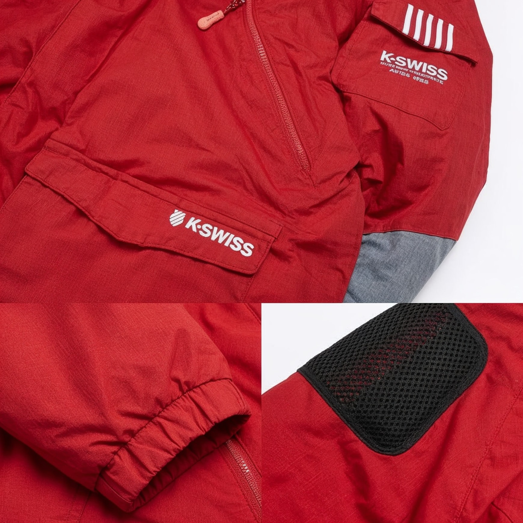 Vintage-Style Performance K-SWISS Ski or Snowboarding Jacket - Image 3